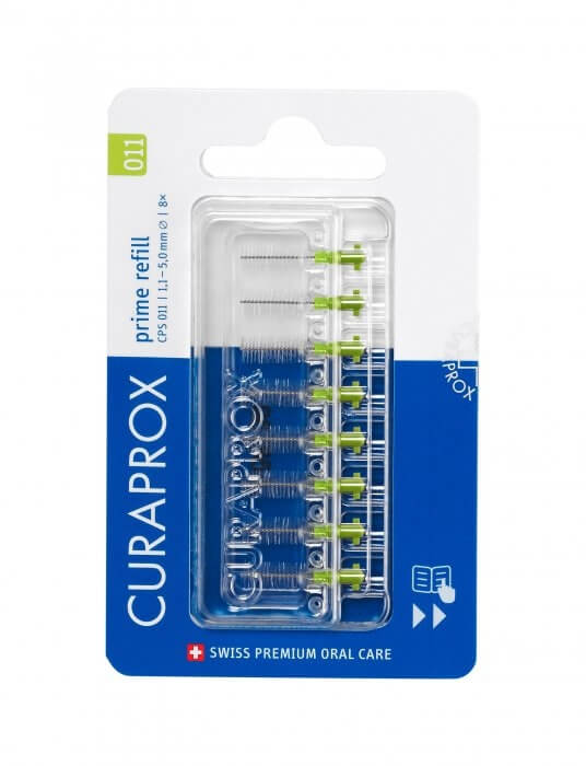 Curaprox Náhradní mezizubní kartáček CPS 011 (Prime Refill) 8 ks