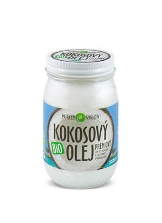 Purity Vision BIO Panenský kokosový olej lisovaný za studena PURITY VISION 600 ml