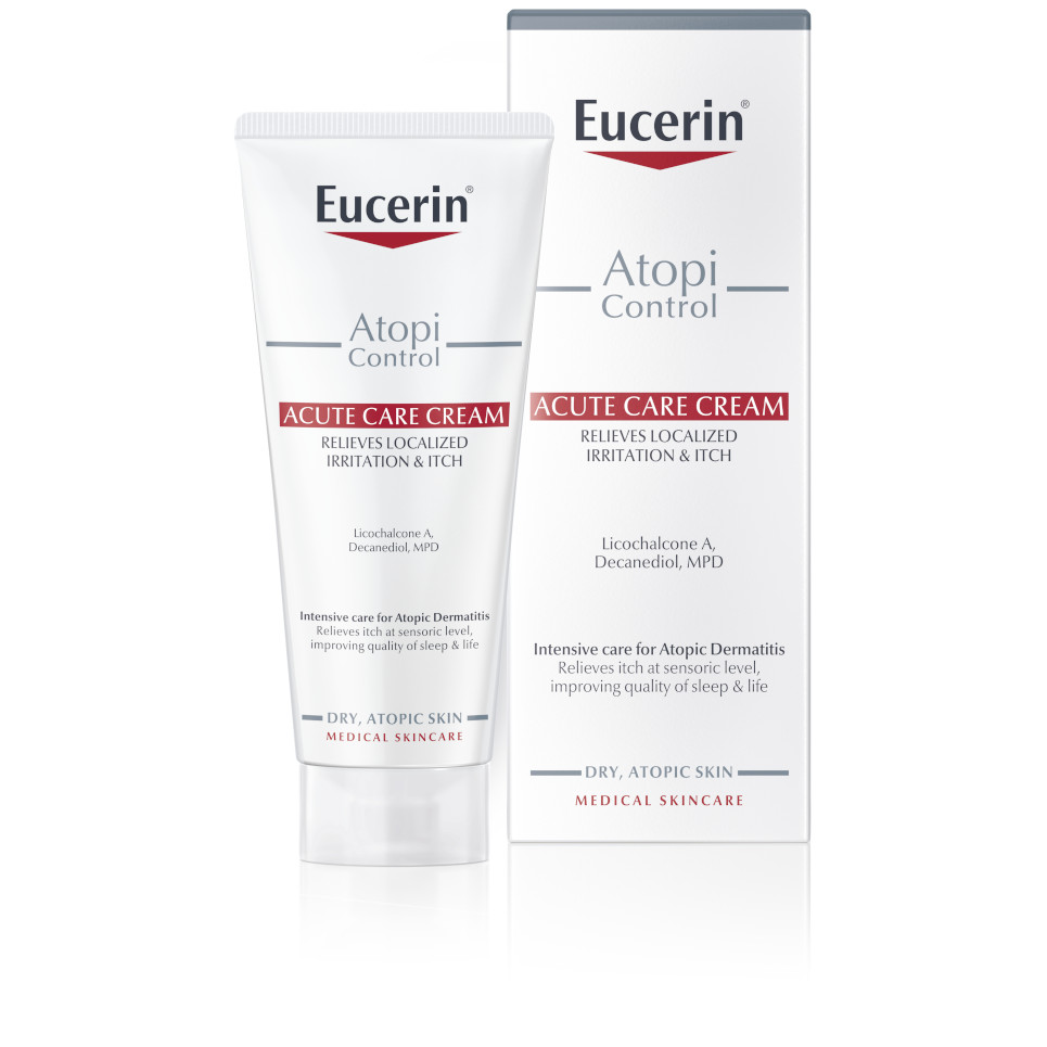 Eucerin Tělový krém pro suchou a atopickou pokožku AtopiControl (Acute Care Cream) 100 ml