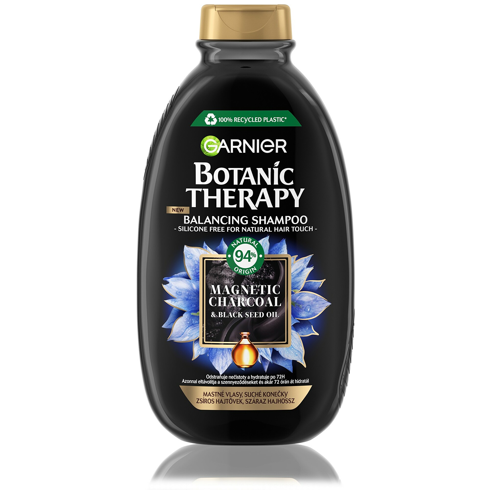 Garnier Očisťující šampon Botanic Therapy Magnetic Charcoal (Balancing Shampoo) 250 ml