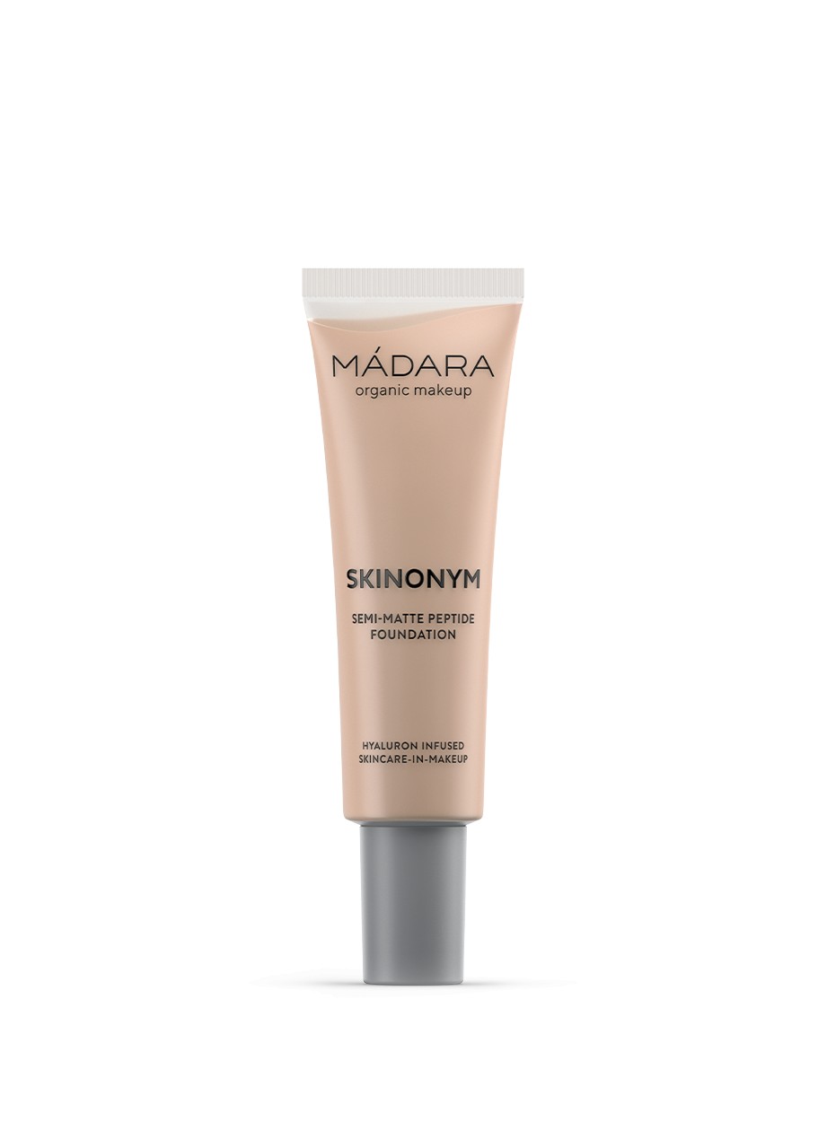 MÁDARA Polomatný make-up s peptidy Skinonym (Semi-Matte Peptide Foundation) 30 ml Clay