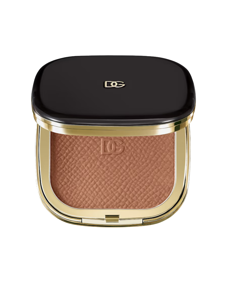 Dolce & Gabbana Pudrový bronzer Face & Eyes Match (Lasting Bronzer & Eyeshadow Powder) 14 g Medium Deep