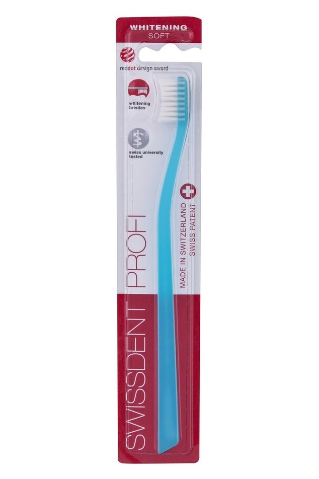 Swissdent Zubní kartáček Whitening Soft - Ice blue