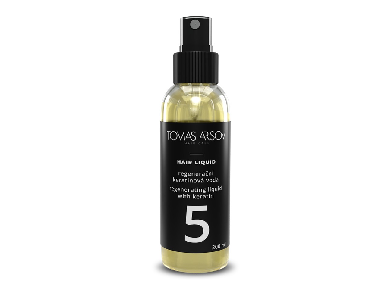 Tomas Arsov Regenerační keratinová voda Hair Liquid (Regenerating Liquid With Keratin) 200 ml
