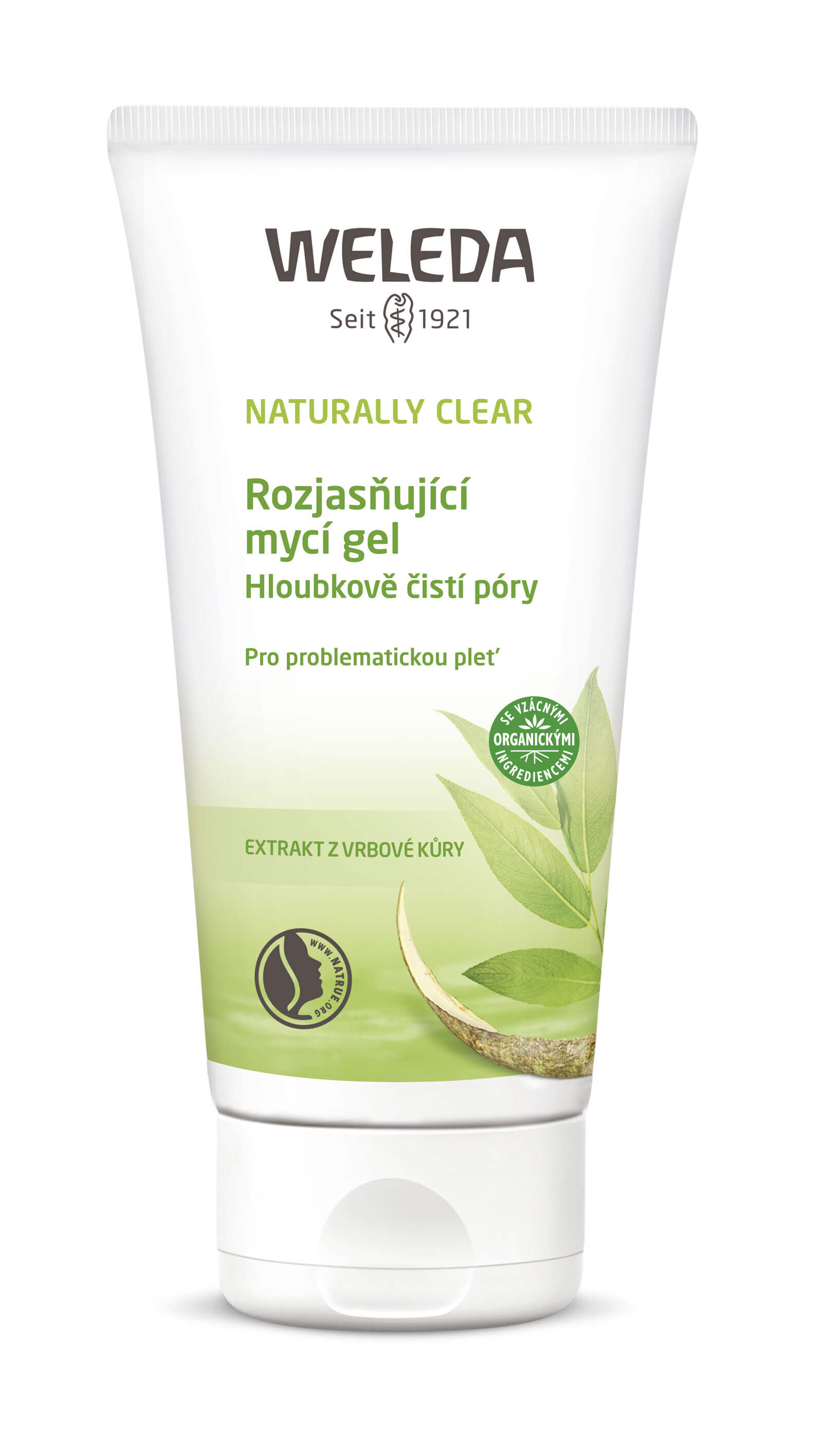 Weleda Rozjasňující mycí gel na problematickou pleť Naturally Clear 100 ml