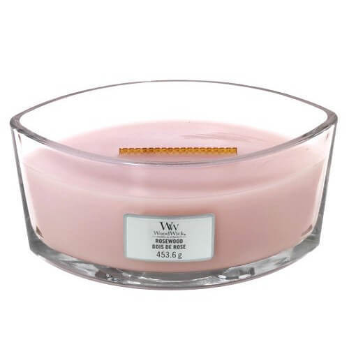 WoodWick Vonná svíčka loď Rosewood 453,6 g