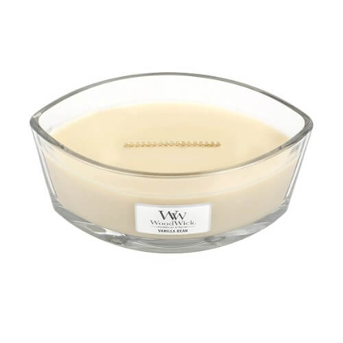 WoodWick Vonná svíčka loď Vanilla Bean 453,6 g