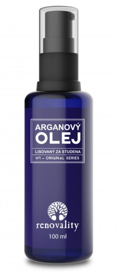 Renovality Arganový olej za studena lisovaný 100 ml