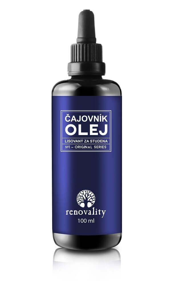 Renovality Čajovník čínský olej za studena lisovaný 100 ml