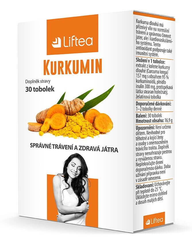 Liftea Kurkumin 30 tobolek