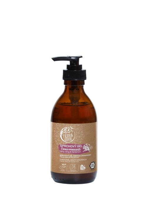 Tierra Verde Sprchový gel esence omamnosti – ylang ylang a kardamom 230 ml